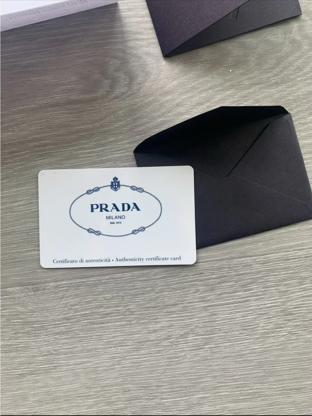 Prada Blue Saffiano Laptop briefcase